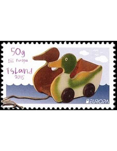 Timbre Poste Europa Islande N° 1386 N ** philatelie foxtimbre