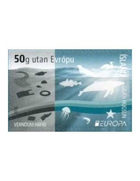 Timbre Poste Europa Islande N° 1423 N ** philatelie foxtimbre