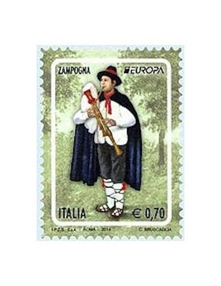 Timbre Poste Europa Italie N° 3452 N ** philatelie foxtimbre