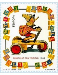 Timbre Poste Europa Italie N° 3546 N ** philatelie foxtimbre