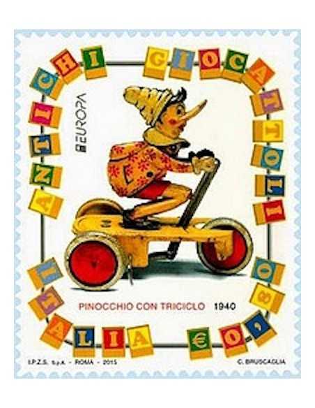 Timbre Poste Europa Italie N° 3546 N ** philatelie foxtimbre