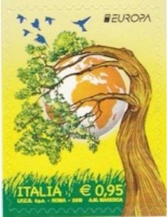 Timbre Poste Europa Italie N° 3669 N ** philatelie foxtimbre