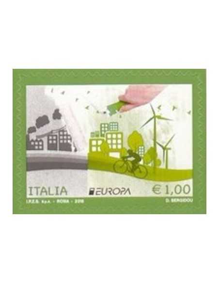 Timbre Poste Europa Italie N° 3670 N ** philatelie foxtimbre