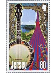 Timbre Poste Europa Jersey N° 1878 N ** philatelie foxtimbre