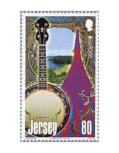 Timbre Poste Europa Jersey N° 1878 N ** philatelie foxtimbre