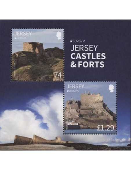 Timbre Poste Europa Jersey N° F2182 N ** philatelie foxtimbre
