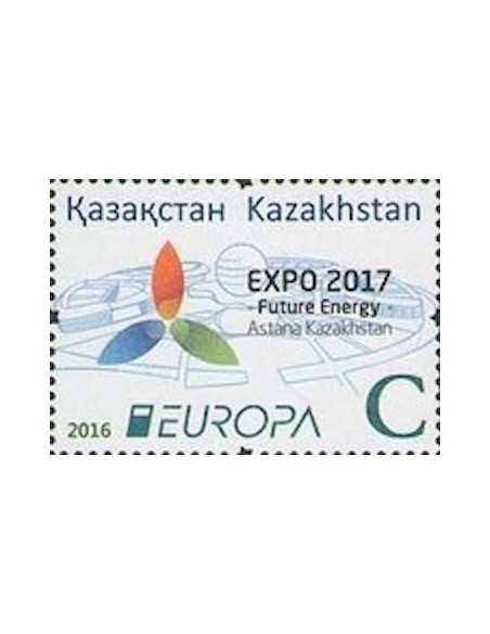 Timbre Poste Europa Kazakhstan N° 757 N ** philatelie foxtimbre