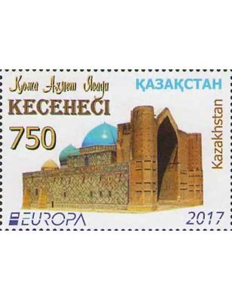 Timbre Poste Europa Kazakhstan N° 797 N ** philatelie foxtimbre