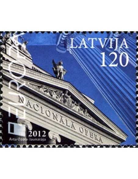 Timbre Poste Europa Lettonie N° 809 N ** philatelie foxtimbre