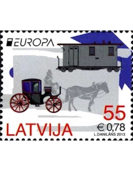 Timbre Poste Europa Lettonie N° 835 N ** philatelie foxtimbre
