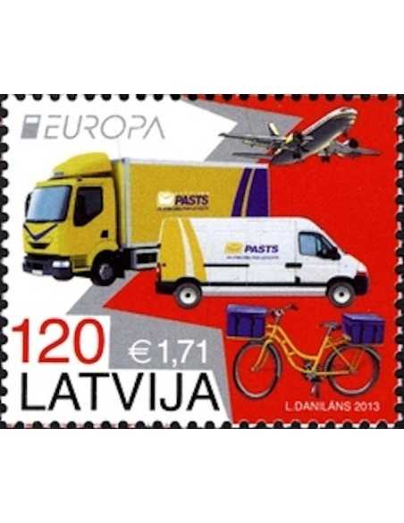 Timbre Poste Europa Lettonie N° 836 N ** philatelie foxtimbre