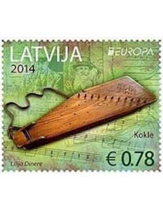 Timbre Poste Europa Lettonie N° 879 N ** philatelie foxtimbre