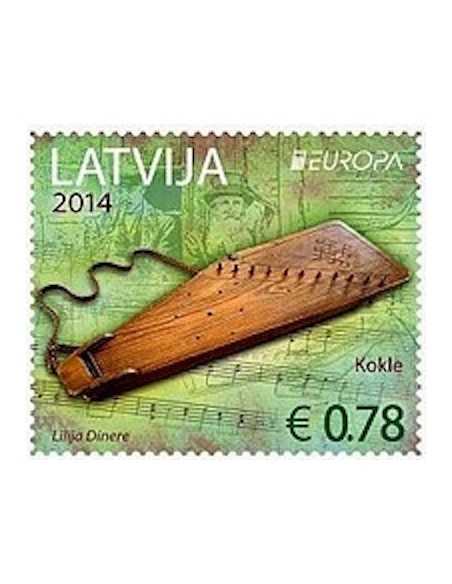 Timbre Poste Europa Lettonie N° 879 N ** philatelie foxtimbre