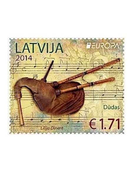 Timbre Poste Europa Lettonie N° 880 N ** philatelie foxtimbre