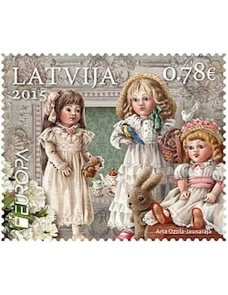 Timbre Poste Europa Lettonie N° 913 N ** philatelie foxtimbre