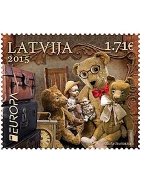 Timbre Poste Europa Lettonie N° 914 N ** philatelie foxtimbre