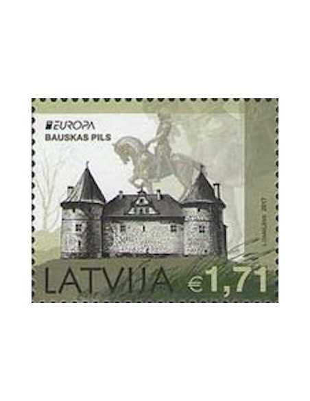 Timbre Poste Europa Lettonie N° 987 N ** philatelie foxtimbre