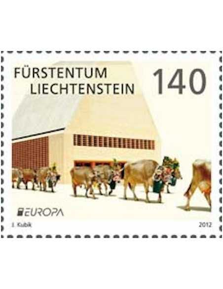 Timbre Poste Europa Liechtenstein N° 1565 N ** philatelie foxtimbre
