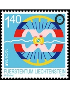 Timbre Poste Europa Liechtenstein N° 1602 N ** philatelie foxtimbre