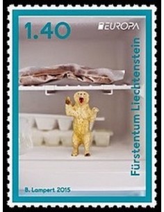 Timbre Poste Europa Liechtenstein N° 1688 N ** philatelie foxtimbre