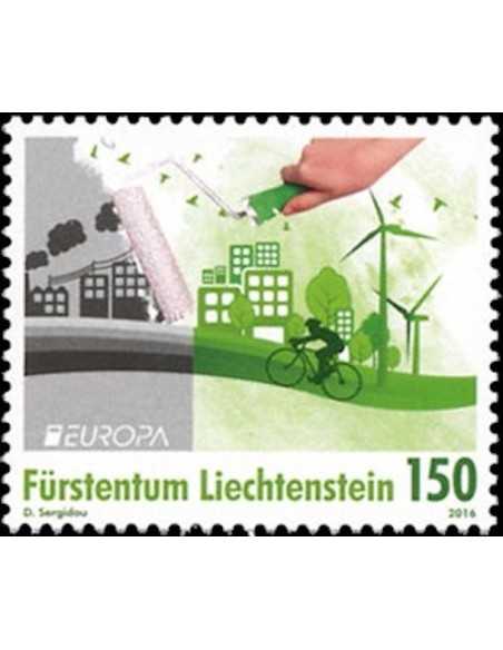 Timbre Poste Europa Liechtenstein N° 1730 N ** philatelie foxtimbre