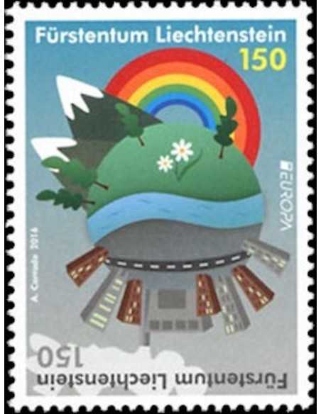 Timbre Poste Europa Liechtenstein N° 1731 N ** philatelie foxtimbre