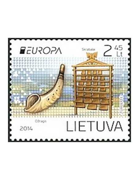 Timbre Poste Europa Lituanie N° 1014 N ** philatelie foxtimbre
