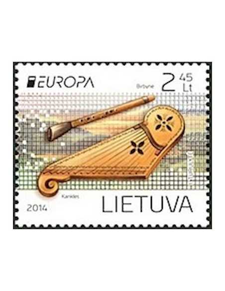 Timbre Poste Europa Lituanie N° 1015 N ** philatelie foxtimbre