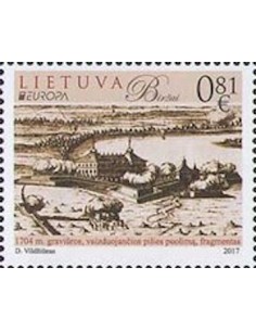 Timbre Poste Europa Lituanie N° 1089 N ** philatelie foxtimbre