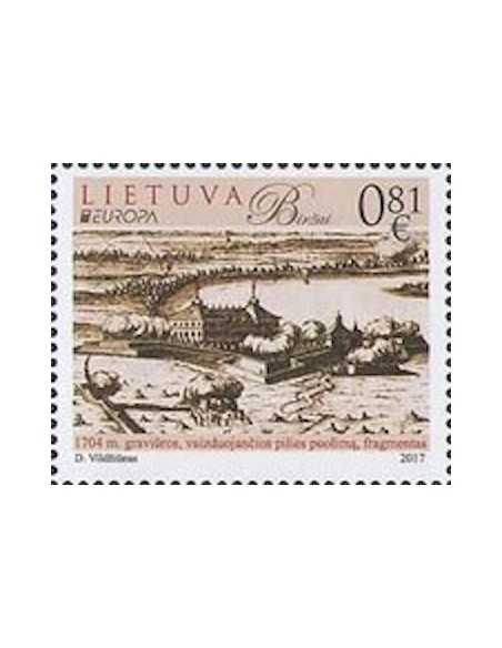 Timbre Poste Europa Lituanie N° 1089 N ** philatelie foxtimbre