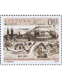 Timbre Poste Europa Lituanie N° 1090 N ** philatelie foxtimbre