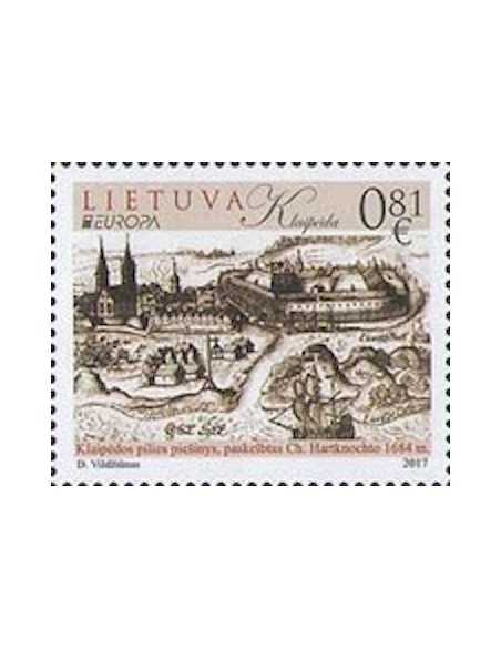 Timbre Poste Europa Lituanie N° 1090 N ** philatelie foxtimbre