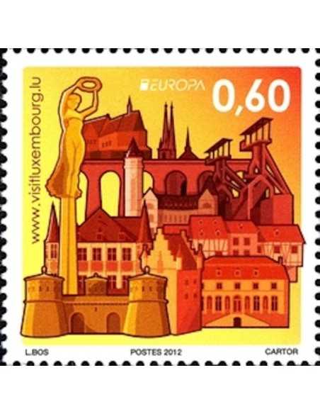 Timbre Poste Europa Luxembourg N° 1887 N ** philatelie foxtimbre