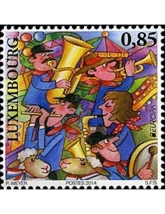 Timbre Poste Europa Luxembourg N° 1952 N ** philatelie foxtimbre