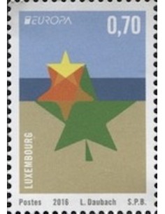 Timbre Poste Europa Luxembourg N° 2034 N ** philatelie foxtimbre