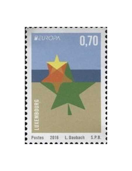 Timbre Poste Europa Luxembourg N° 2034 N ** philatelie foxtimbre