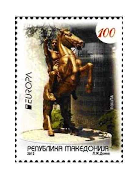 Timbre Poste Europa Macedoine N° 604 N ** philatelie foxtimbre