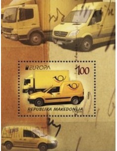Timbre Poste Europa Macedoine N° BF 26 N ** philatelie foxtimbre