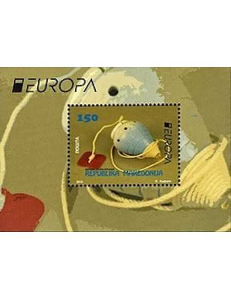 Timbre Poste Europa Macedoine N° BF 28 N ** philatelie foxtimbre
