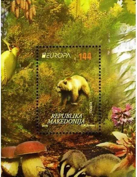 Timbre Poste Europa Macedoine N° BF 31 N ** philatelie foxtimbre