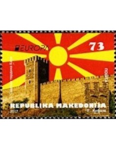 Timbre Poste Europa Macedoine N° 760 N ** philatelie foxtimbre