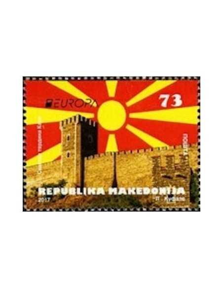 Timbre Poste Europa Macedoine N° 760 N ** philatelie foxtimbre