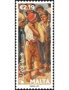 Timbre Poste Europa Malte N° 1779 N ** philatelie foxtimbre