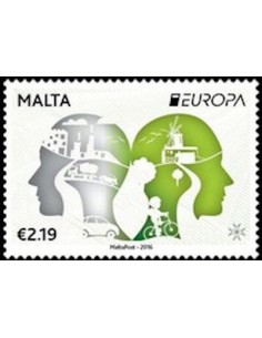 Timbre Poste Europa Malte N° 1844 N ** philatelie foxtimbre