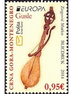 Timbre Poste Europa Montenegro N° 350 N ** philatelie foxtimbre