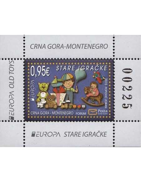 Timbre Poste Europa Montenegro N° BF 16 N ** philatelie foxtimbre
