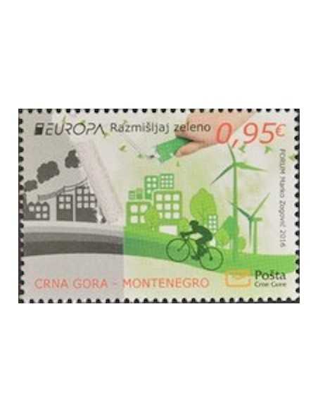 Timbre Poste Europa Montenegro N° 386 N ** philatelie foxtimbre