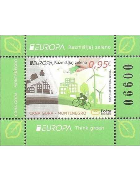 Timbre Poste Europa Montenegro N° BF 17 N ** philatelie foxtimbre