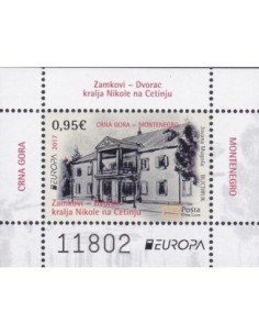Timbre Poste Europa Montenegro N° BF 19 N ** philatelie foxtimbre