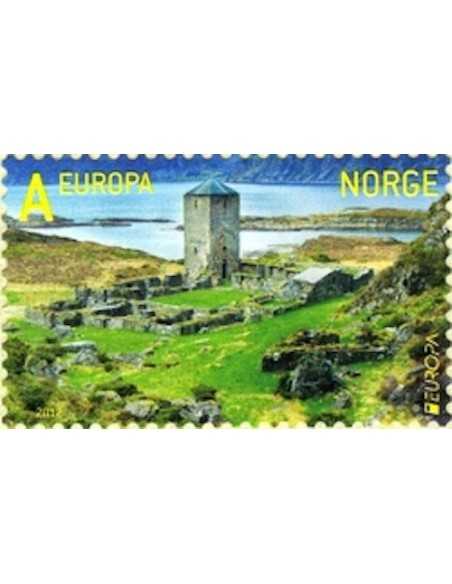Timbre Poste Europa Norvege N° 1729 N ** philatelie foxtimbre